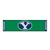 18" x 72" Green and Blue NCAA Brigham Young University Cougars Putting Mat Golf Accessory - IMAGE 1