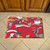 19" x 30" Red and Gray Contemporary NFL Tampa Bay Buccaneers Shoe Scraper Doormat - IMAGE 2