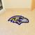 36" x 19" Purple and Gold NFL Baltimore Ravens Mascot Logo Area Rug - IMAGE 2
