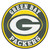 27" Yellow and Green NFL Green Bay Packers Roundel Door Mat - IMAGE 1