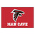 19" x 30" Red NFL Atlanta Falcons Man Cave Starter Door Mat - IMAGE 1