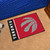 19" x 30" Red and Black NBA Toronto Raptors Rectangular Starter Mat - IMAGE 2