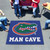 4.9' x 5.9' Blue NCAA University of Florida Gators Man Cave Tailgater Rectangular Area Rug - IMAGE 2