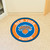 27" Blue and Orange NBA New York Knicks Rounded Door Mat - IMAGE 2