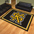 87" x 117" Brown and Yellow NCAA Kennesaw State University Owls Area Rug - IMAGE 2
