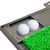 20" x 17" Black and Green NCAA University of "Georgia" Bulldogs Golf Hitting Mat Practice Accessory - IMAGE 3