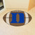 NCAA Duke University Blue Devils Football Shaped Mat Area Rug - IMAGE 2