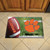 19" x 30" Green and Orange NCAA Clemson University Tigers Scraper Rectangular Door Mat - IMAGE 2