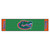 18" x 72" Green and Blue NCAA University of Florida Gators Golf Mat Area Rug Runner - IMAGE 1