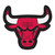 33" Red NBA Chicago Bulls Mascot Logo Door Mat - IMAGE 1