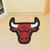 33" Red NBA Chicago Bulls Mascot Logo Door Mat - IMAGE 2
