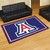 5' x 8' Blue and White Contemporary NCAA Wildcats Rectangular Area Rug - IMAGE 2