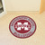 27" Red NCAA Mississippi State University Bulldogs Rounded Door Mat - IMAGE 2