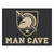 33.75" x 42.5" Black and Brown NBA U.S. Military Academy Man Cave All-Star Rectangular Mat Area Rug - IMAGE 1