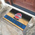 Blue and Red NBA Detroit Pistons "Welcome" Rectangular Outdoor Door Mat 18" x 30" - IMAGE 2