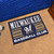 19" x 30" Black and White MLB Milwaukee Brewers Starter Mat Rectangular Area Rug - IMAGE 2
