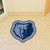 36" x 34.2" Blue and Yellow NBA Memphis Grizzlies Mascot Door Mat - IMAGE 2