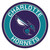 27" Blue and Purple NBA Charlotte Hornets Rounded Door Mat - IMAGE 1