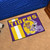 19" x 30" Purple and Yellow NCAA Louisiana State University Tigers Starter Mat Rectangular Area Rug - IMAGE 2
