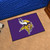 19" x 30" Purple and Yellow NFL Minnesota Vikings Rectangular Starter Mat - IMAGE 2