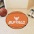27" Black and Orange NCAA State University of New York at Buffalo Bulls Basketball Shape Area Rug - IMAGE 2