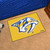 19" x 30" Yellow and Blue NHL Nashville Predators Rectangular Starter Mat - IMAGE 2