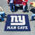 5' x 6' Blue and White NFL New York Giants Man Cave Tailgater Rectangular Mat Area Rug - IMAGE 2