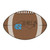 20.5" x 32.5" Brown and Blue NCAA University of North Carolina Chapel Hill Tar Heels Area Rug - IMAGE 1