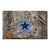 19" x 30" Gray and Blue NFL Dallas Cowboys Shoe Scraper Door Mat - IMAGE 1