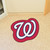 30" x 30" Red and White MLB Washington Nationals Mascot Novelty Logo Door Mat - IMAGE 2