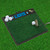 20" x 17" Black and Green NFL Detroit "Lions" Golf Hitting Mat Practice Accessory - IMAGE 2