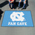 4.9' x 7.8' Blue NCAA University of North Carolina - Chapel Hill Tar Heels Fan Cave Area Rug - IMAGE 2