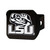 NCAA Louisiana State University Tigers  Black Hitch Cover Automotive Accessory - IMAGE 1