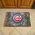 Red and Gray MLB Chicago Cubs Shoe Scraper Doormat 19" x 30" - IMAGE 2