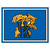 7.25' x 9.75' Blue and Yellow NCAA University of Kentucky Wildcats Ultra Plush Non-Skid Area Rug - IMAGE 1