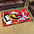 3.6' x 5.9' Red and Gold NFL Kansas City Chiefs Ultra Plush Rectangular Area Rug - IMAGE 2