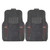 Set of 2 Black NCAA Texas Tech University Red Raiders Deluxe Car Mats 21" x 27" - IMAGE 1