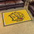 4' x 6' Gold and Red NCAA Bluff Lions Foot Plush Non-Skid Area Rug - IMAGE 2