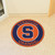 27" Orange and Blue NCAA Syracuse University Orange Rounded Door Mat - IMAGE 2