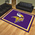 8' x 10' Purple and Yellow NFL Minnesota Vikings Plush Non-Skid Area Rug - IMAGE 2