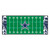 30" x 72" Green NFL Dallas Cowboys Football Field Runner Mat Area Rug - IMAGE 1