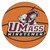 NCAA University of Massachusetts Minutemen  Basketball Shaped Mat Area Rug - IMAGE 1