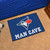 19" x 30" Blue and Red MLB Toronto Blue Jays Man Cave Starter Rectangular Mat Area Rug - IMAGE 2