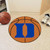 NCAA Duke University Blue Devils Basketball Shaped Mat Area Rug - IMAGE 2