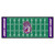 2.5' x 6' Green and Blue NCAA James Madison University Dukes Football Field Area Rug Runner - IMAGE 1