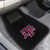 Set of 2 Black and Red NCAA Texas A&M University Aggies Car Mats 17" x 25.5" - IMAGE 2