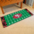 30" x 72" Green and White NFL San Francisco 49ers Rectangular Mat Area Rug Runner - IMAGE 2