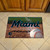 Blue and Brown MLB Miami Marlins Shoe Scraper Doormat 19" x 30" - IMAGE 2