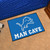 19" x 30" Blue and White NFL Detroit Lions Man Cave Starter Door Mat - IMAGE 2