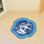 34" x 30" Blue NCAA University of North Carolina Chapel Hill Tar Heels Mascot Mat Logo Area Rug - IMAGE 2